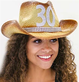 Western 30 Straw Hat
