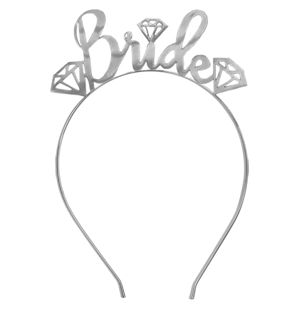 Gem Bride Silver Headband