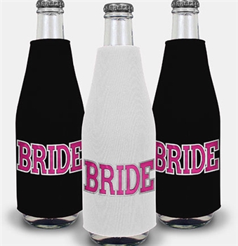 Sporty Bride Bottle Cooler | Bachelorette Party Decor Idea