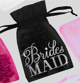 Bridesmaid Flirty Organza Favor Bag