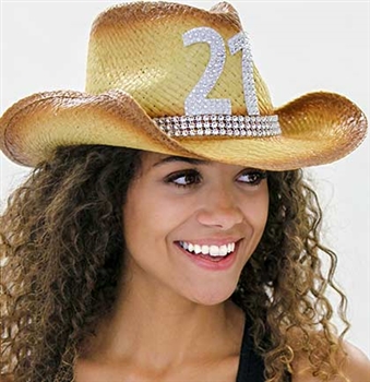 Western 21 Straw Hat