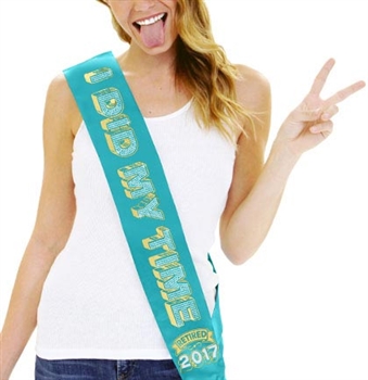 I Did My Time Retired 2017 Sash