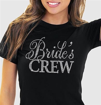 Flirty Bride's Crew T-Shirt - Bridesmaid Bachelorette Party Shirt