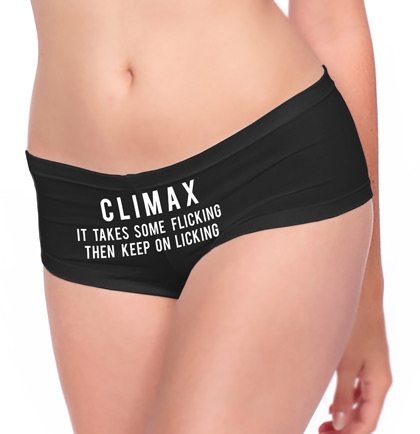 Climax Glow In The Dark Cheeky Panty
