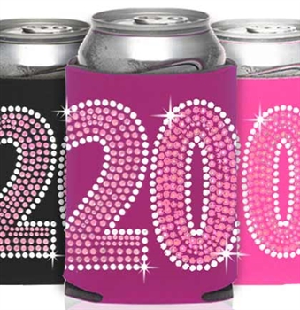 Pink & Crystal 20 Can Cooler