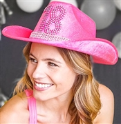 Electric Pink 18 Western Hat