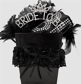 Black Luxury Bride Gift Set