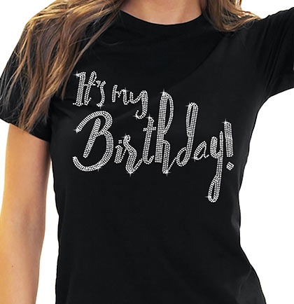 It's My Birthday T-Shirt Women Birthday T-Shirt Birthday T-Shirt