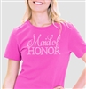 Flirty Maid of Honor T-Shirt
