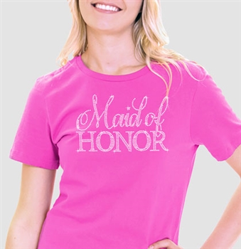 Flirty Maid of Honor T-Shirt