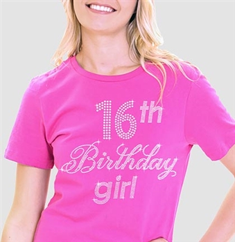16th Birthday Girl T-Shirt