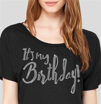It's My Birthday Flowy T-Shirt