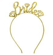 Gem Bride Gold Headband