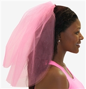 Perfect Electric Pink Veil